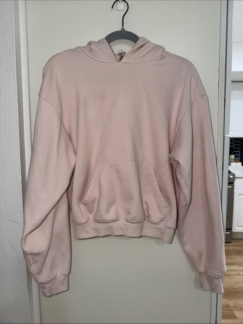 Skims Cotton Fleece Pullover Hoodie | M